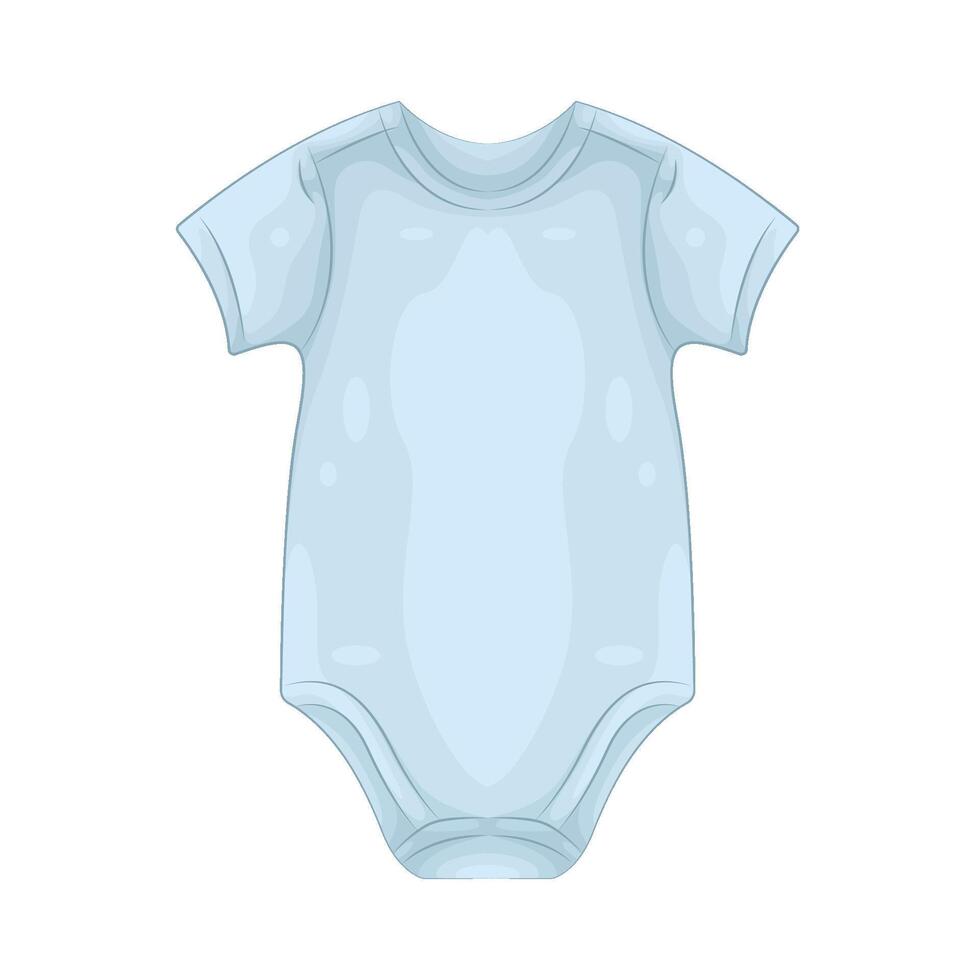 Illustration of Baby Onesie vector
