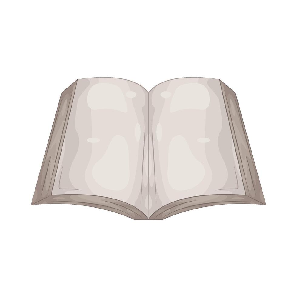 Illustration of Open Book vector