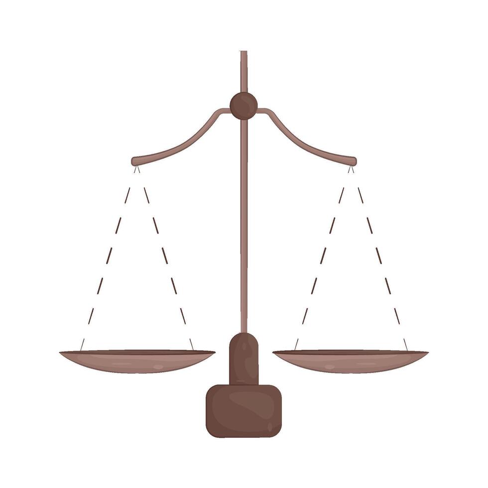 Illustration of Scales vector