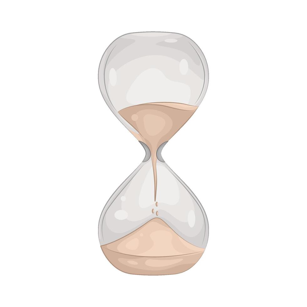 Illustration of Hourglass vector