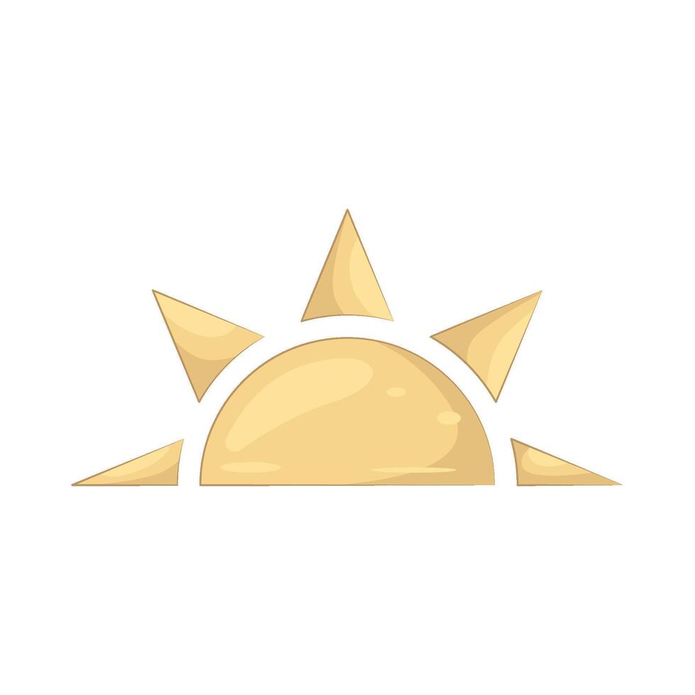 Illustration of Sunrise vector