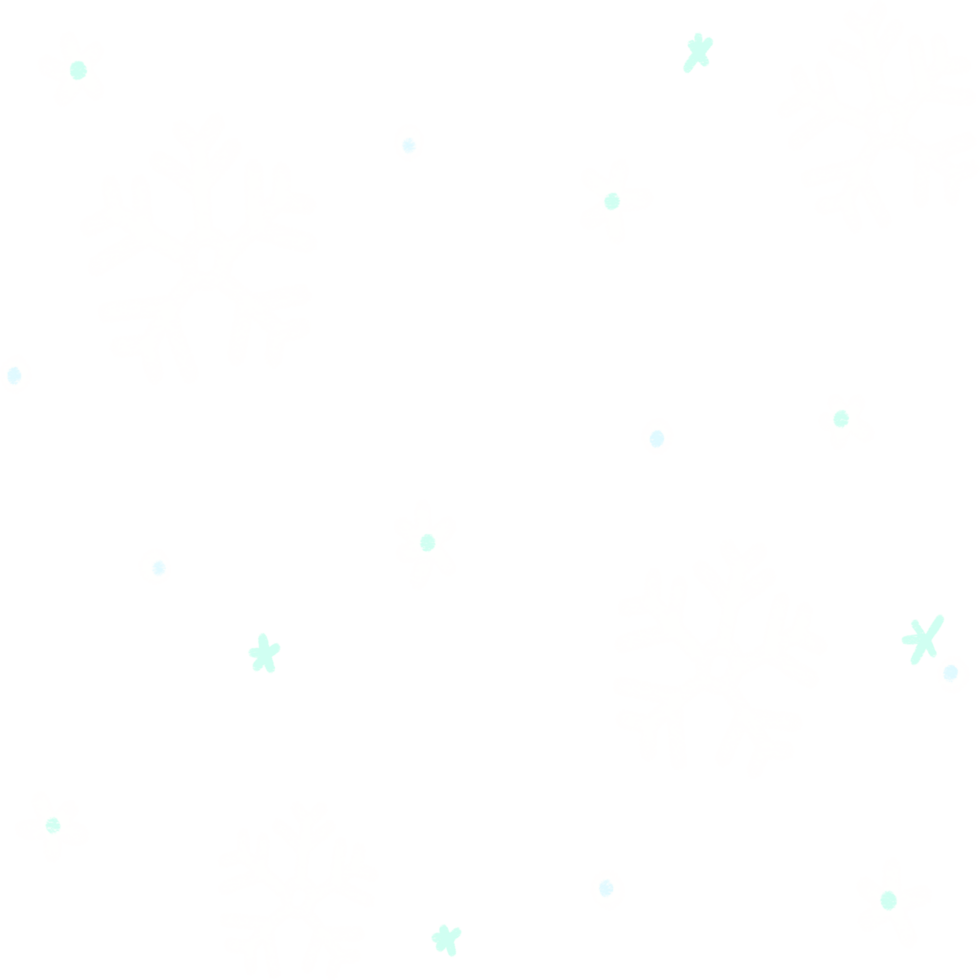 white snowflake for decoration png