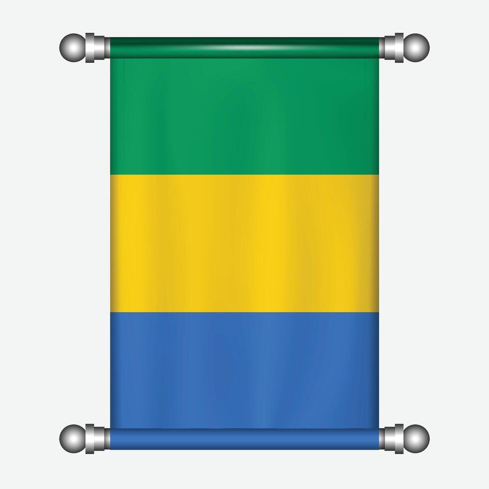 Flag of guinea vector