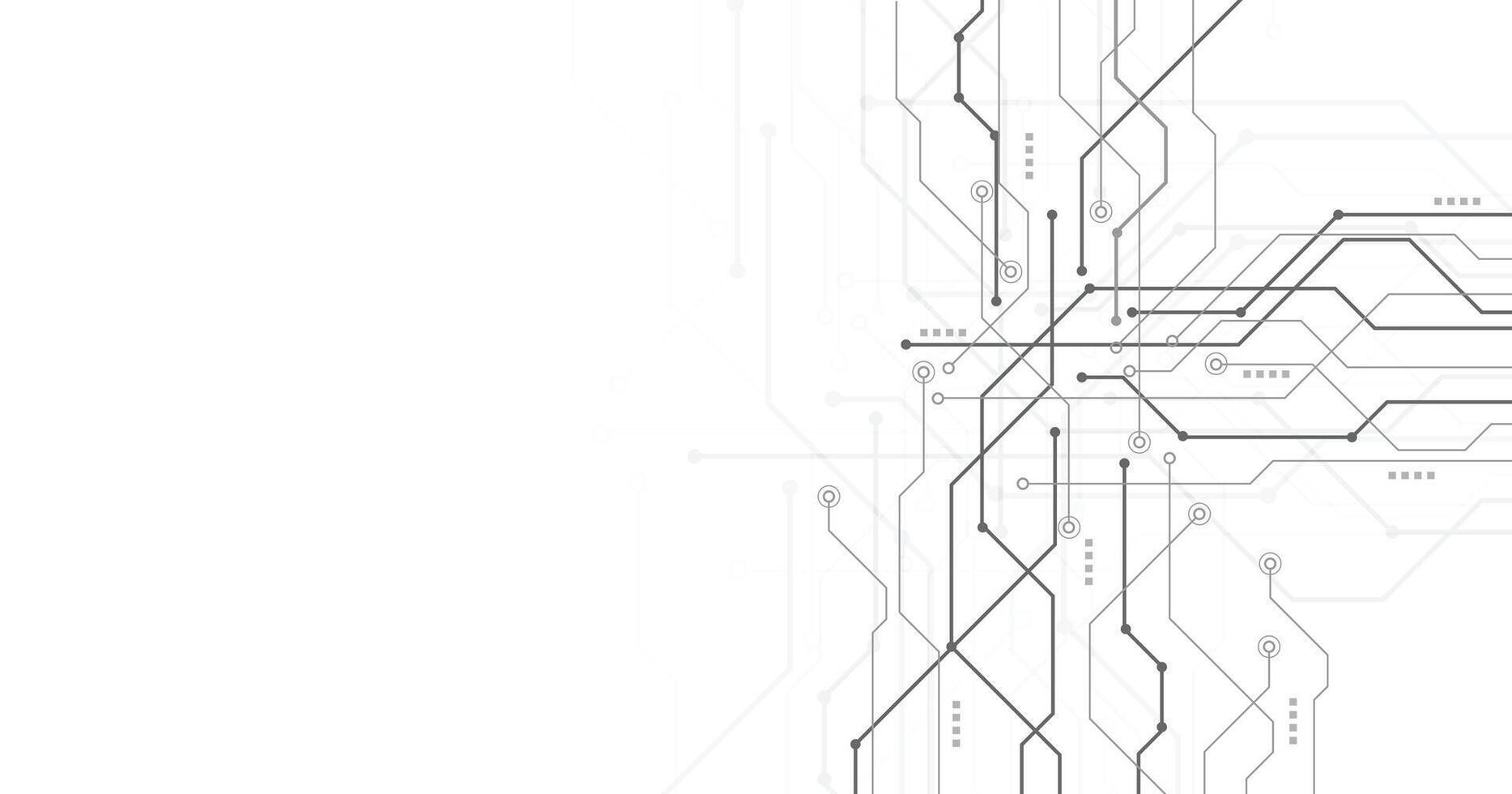 Technology digital circuit board background. vector