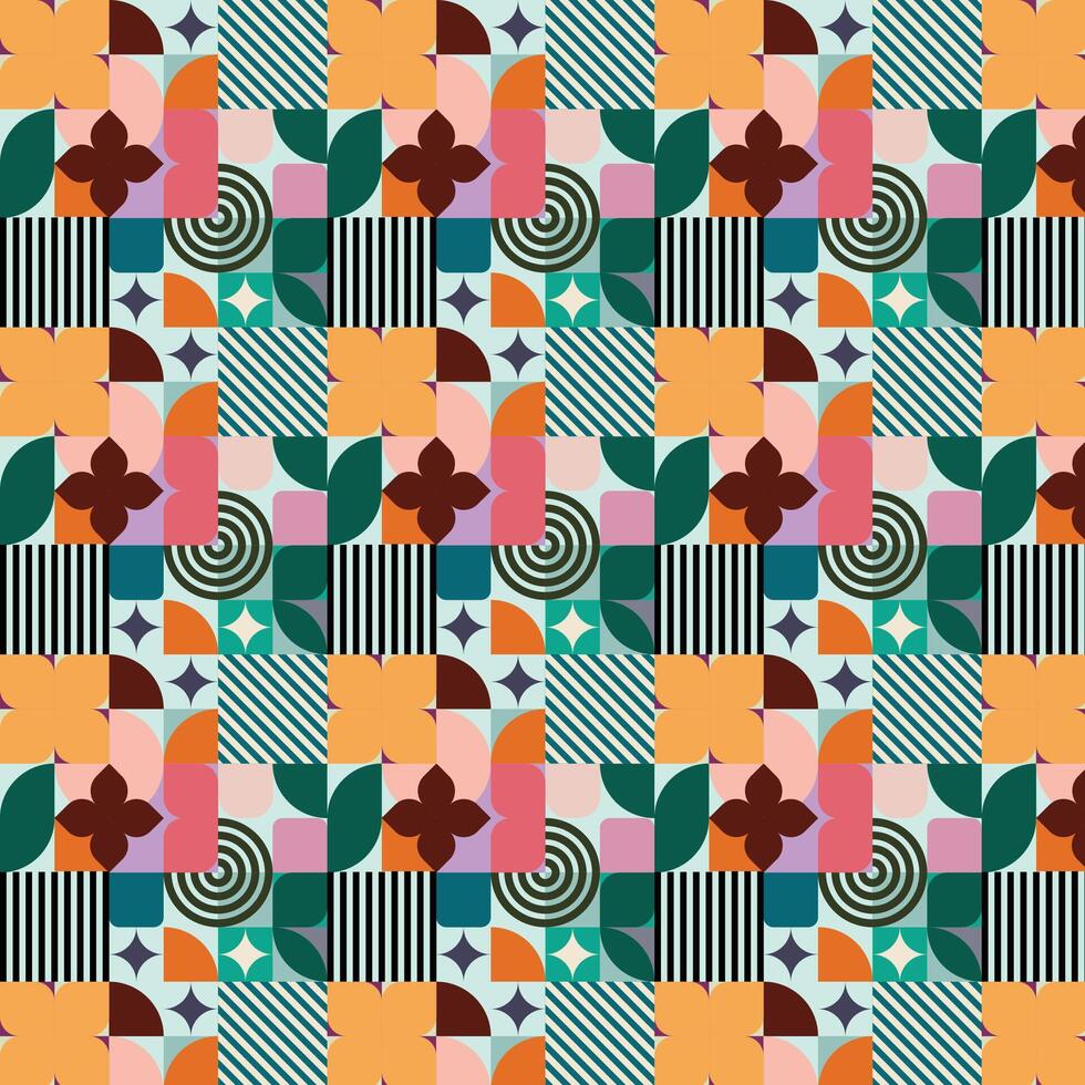 geomattric pattern design vector