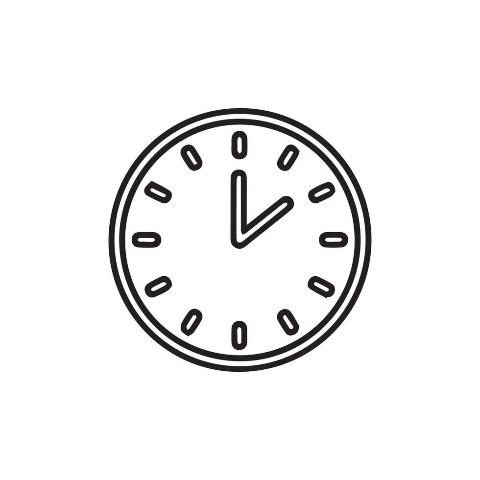 Time icon concept vector