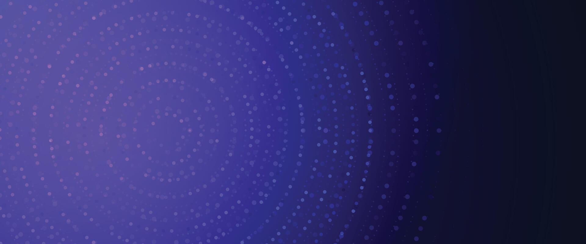 Abstract background, dynamic dotted circular patterns forming a futuristic design. Technology, innovation or digital concept. vector