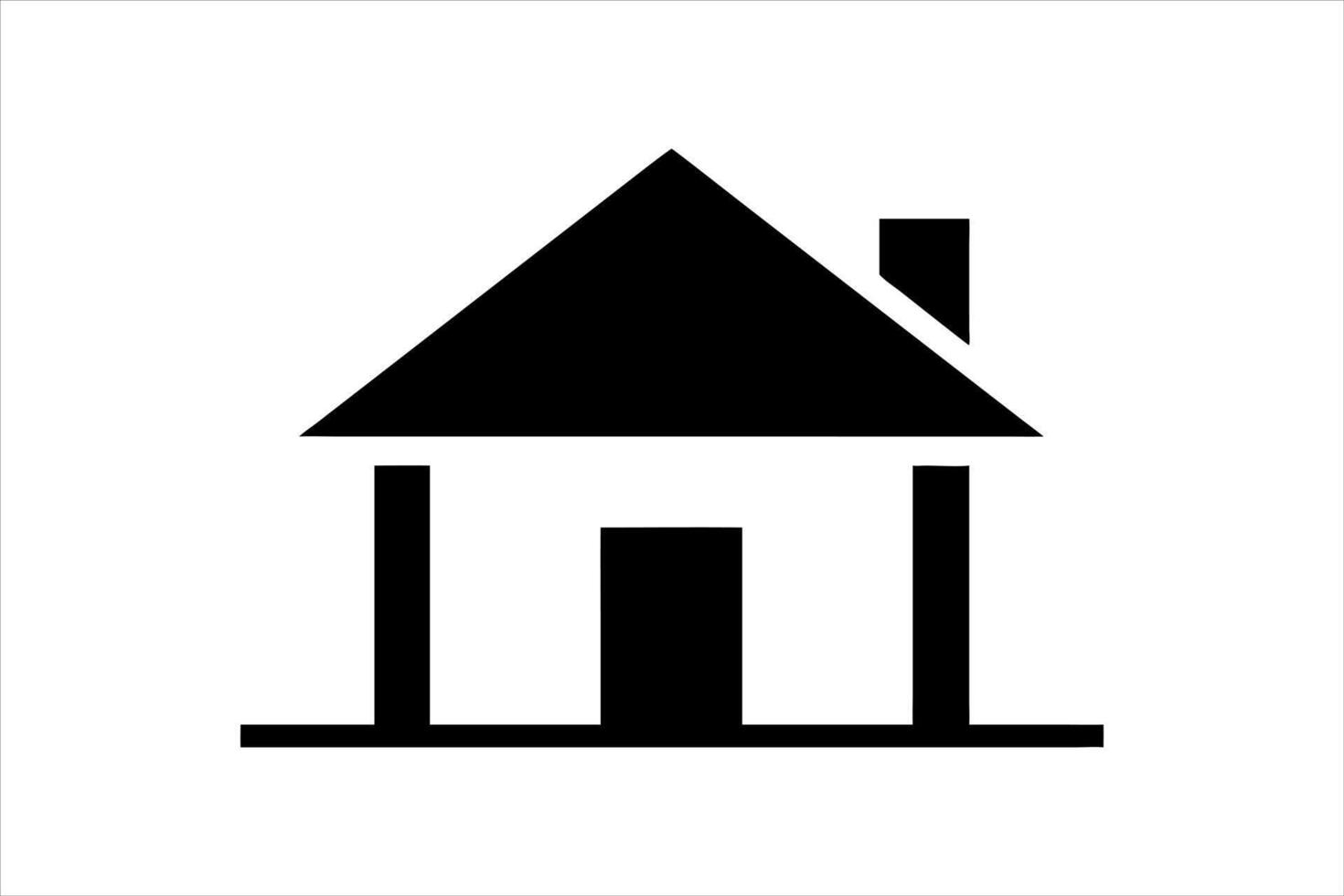 house icon clip art, house icon logo, home logo art illustration vector