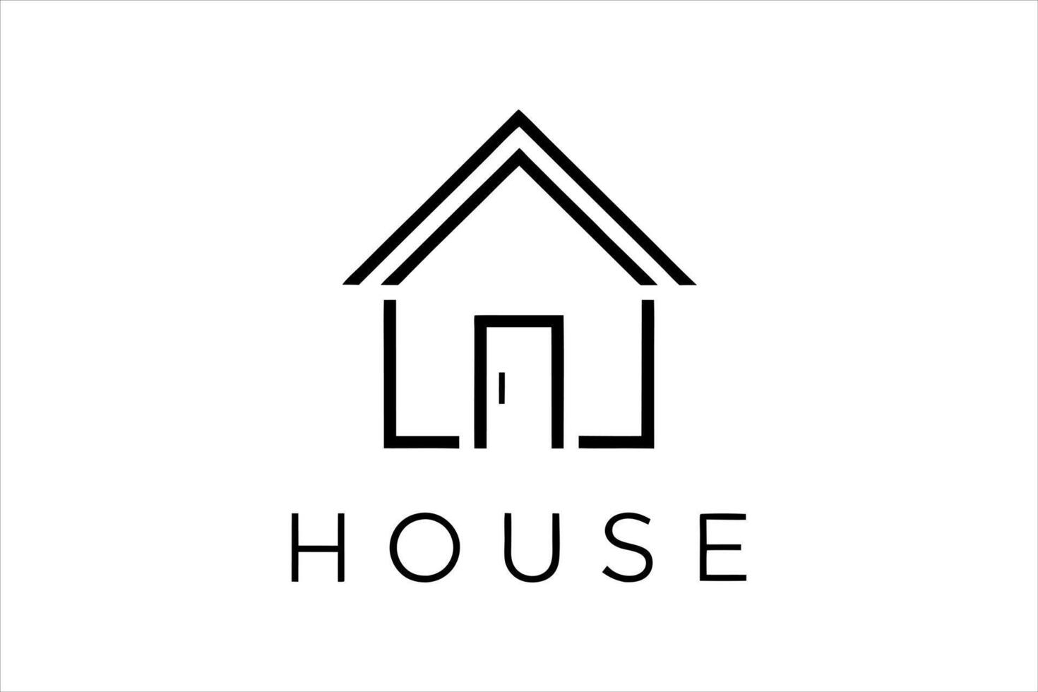 home logo image, house , home logo art illustration vector