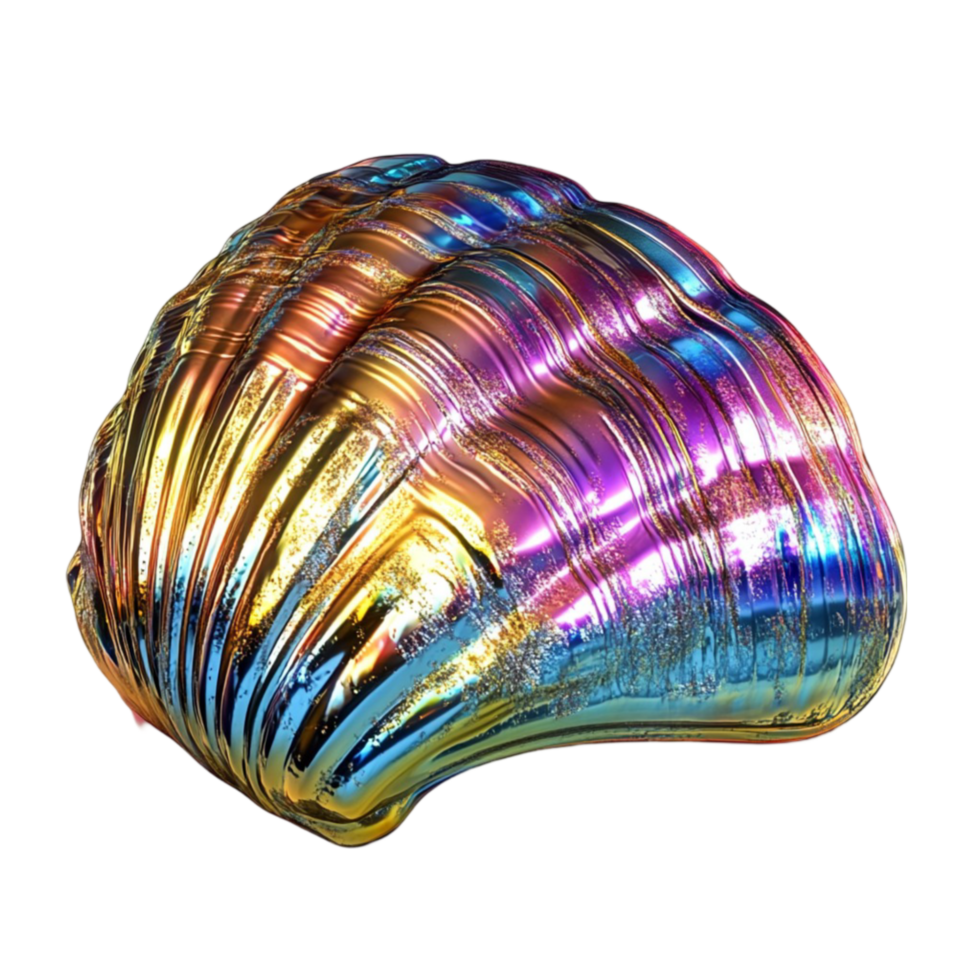 Multicolor Sea Shell png