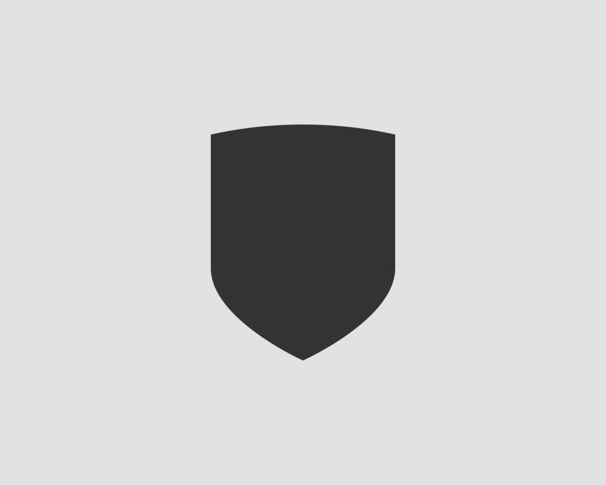 Shield icon . Safe and protect logo. vector