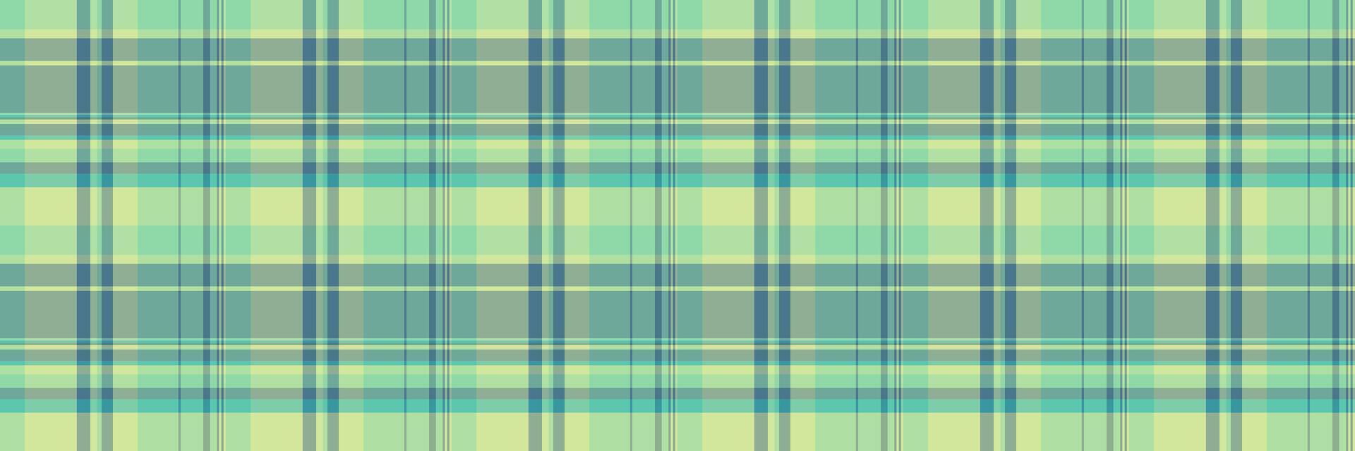 Creativity texture fabric, illustration tartan plaid pattern. Luxury textile check background seamless in teal and pastel colors. vector