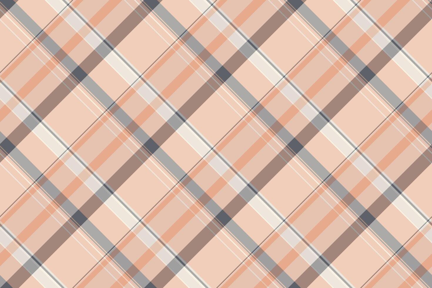 Pyjamas seamless texture pattern, platform fabric check . Mid tartan plaid background textile in light and white colors. vector