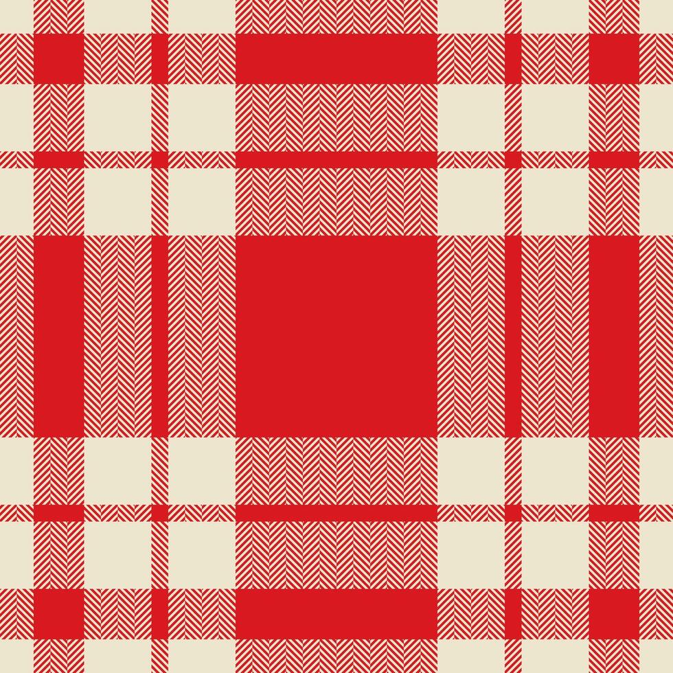 Plaid check pattern. Seamless fabric texture. Tartan textile print. vector