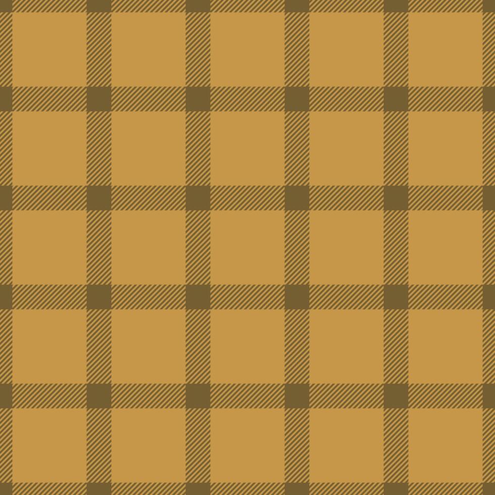 Machinery textile fabric , hispanic background check seamless. London texture pattern tartan plaid in amber color. vector