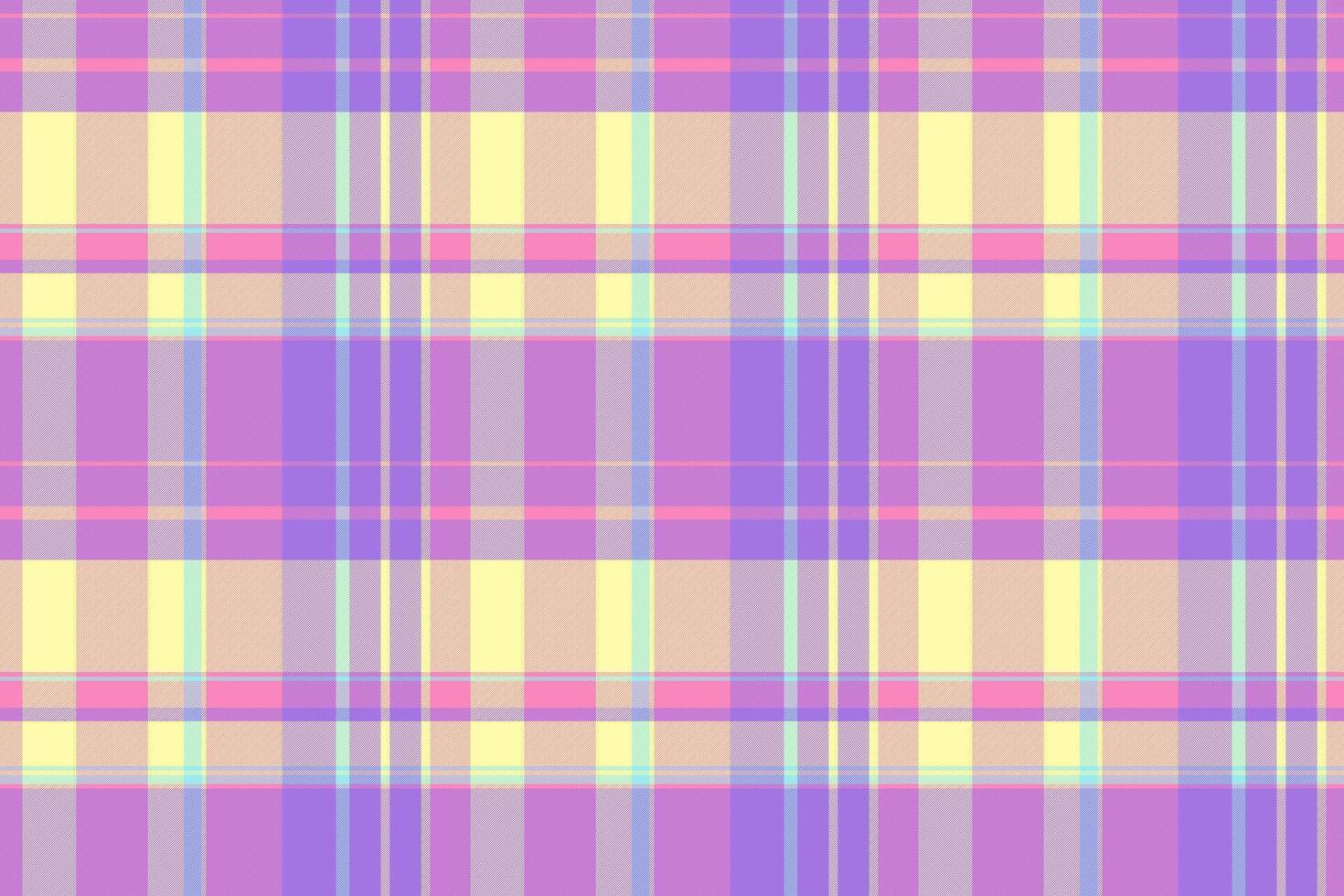Check seamless fabric of texture pattern textile with a background tartan plaid. vector