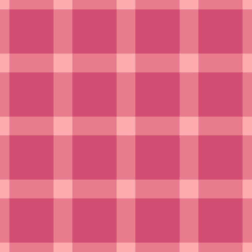 Sixties background seamless tartan, elegant plaid fabric. Exotic pattern textile texture check in red color. vector