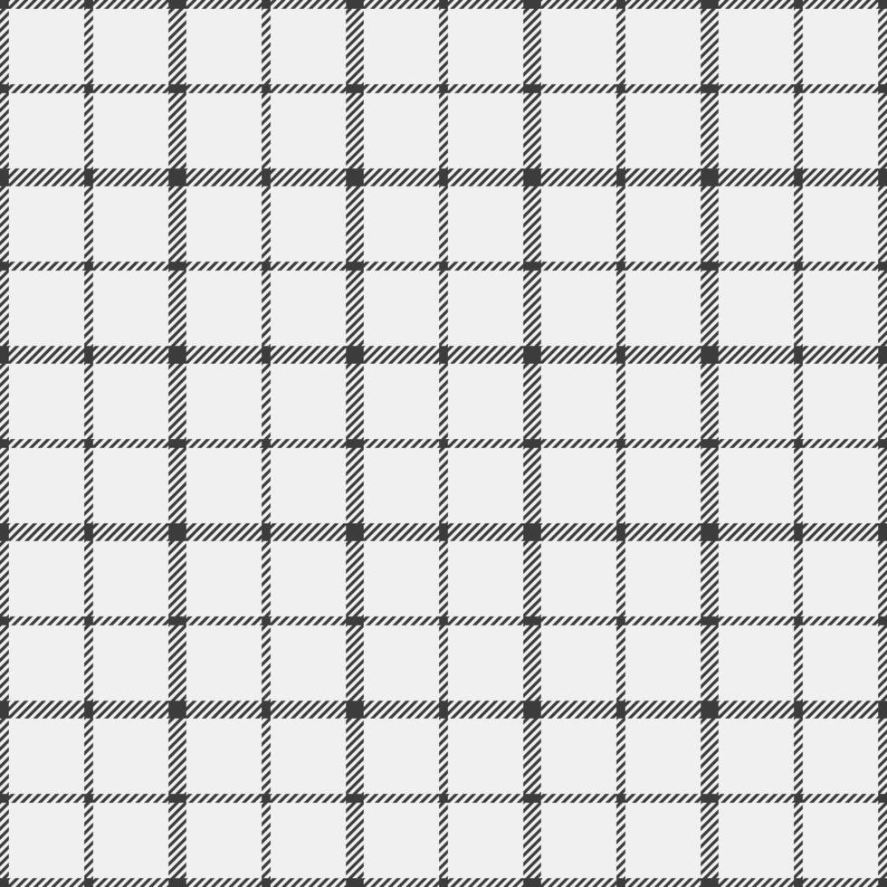 Romance pattern fabric , variation background check seamless. African plaid tartan textile texture in grey and white colors. vector