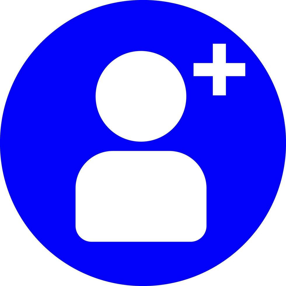 Blue color user icon design People icon design vector