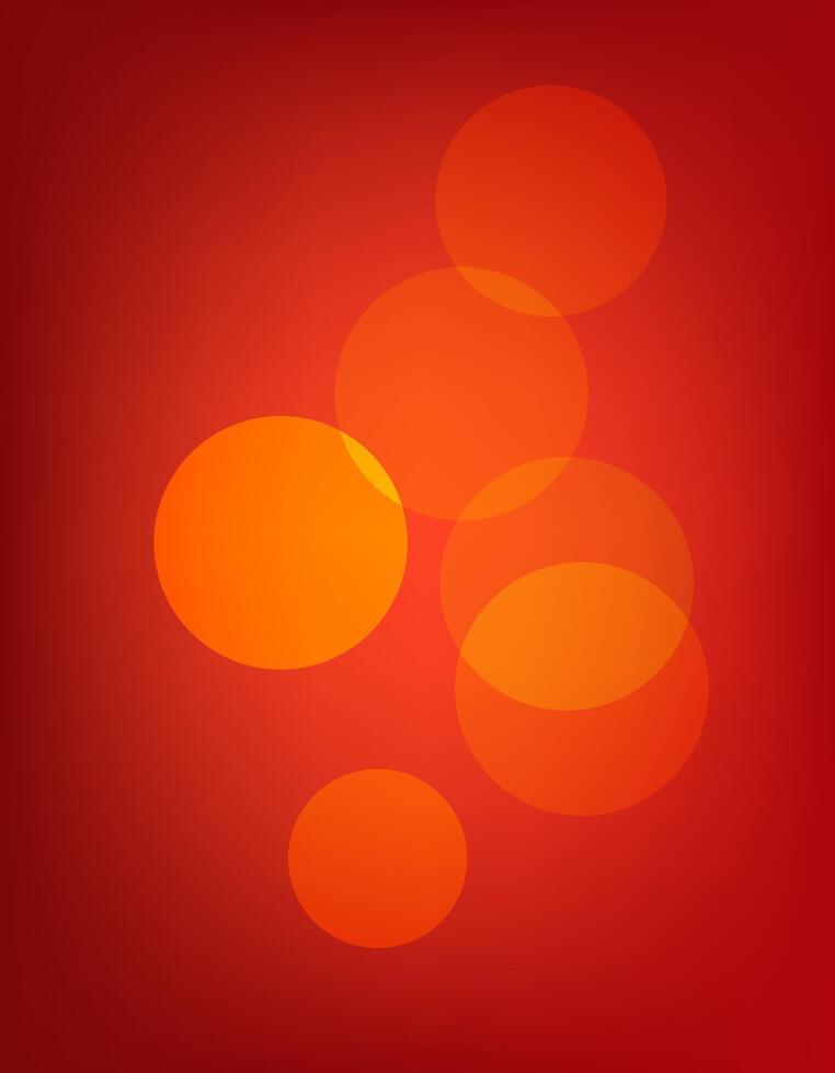 Abstract red color lighting background with circle.Wallpaper design vector