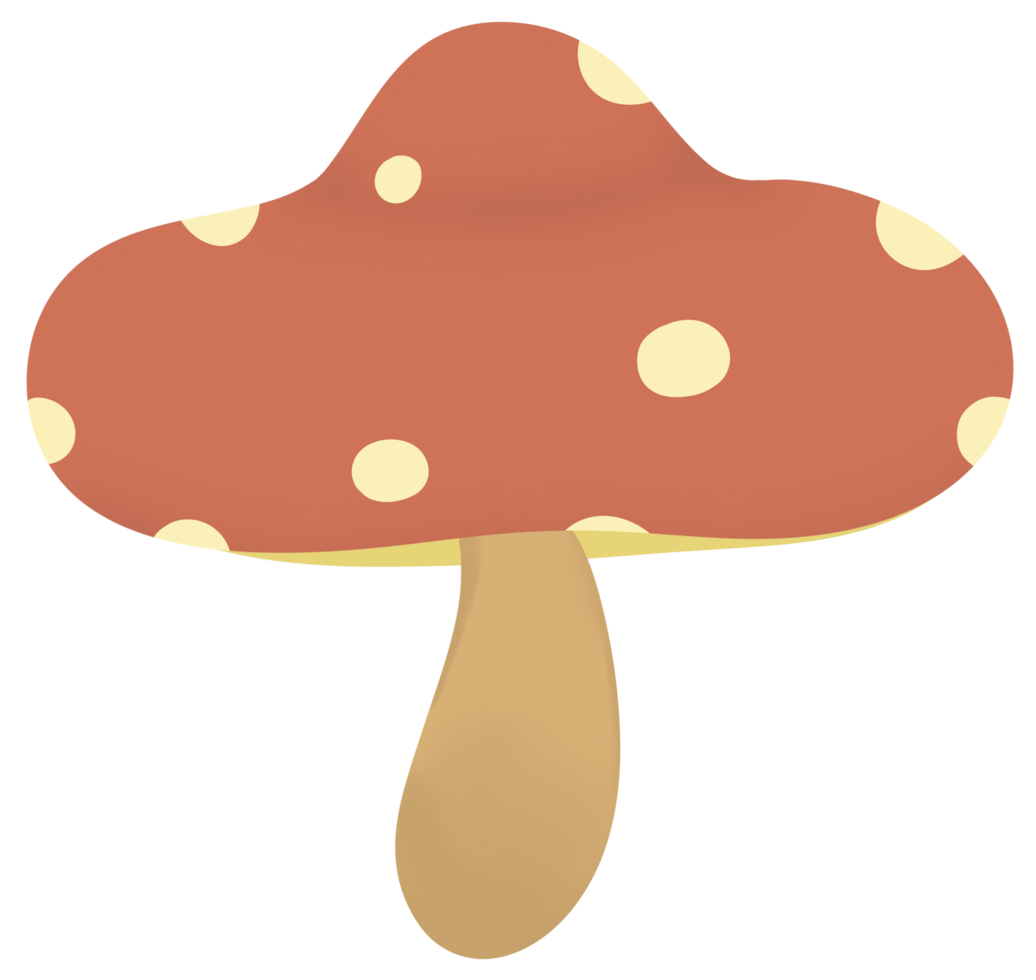 A red mushroom png