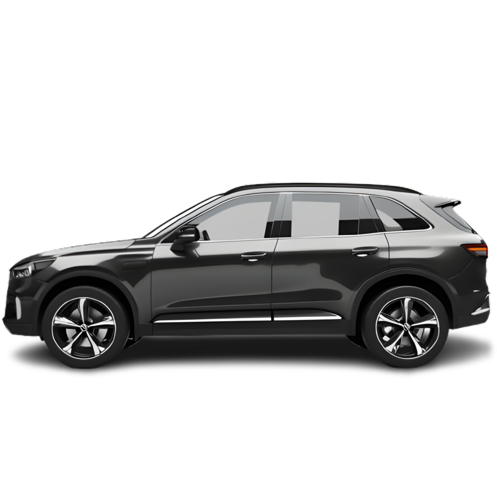 A Luxury car on a transparent background png