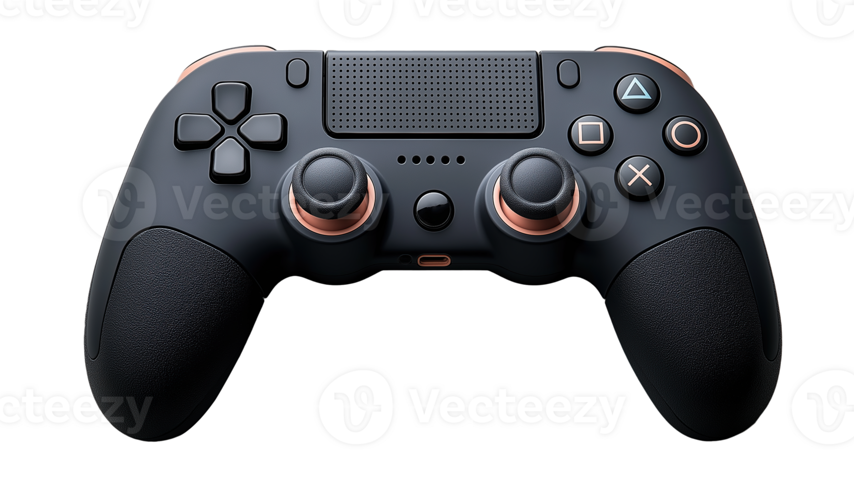 Gaming Controller Isolated on Transparent Background with Modern Design png