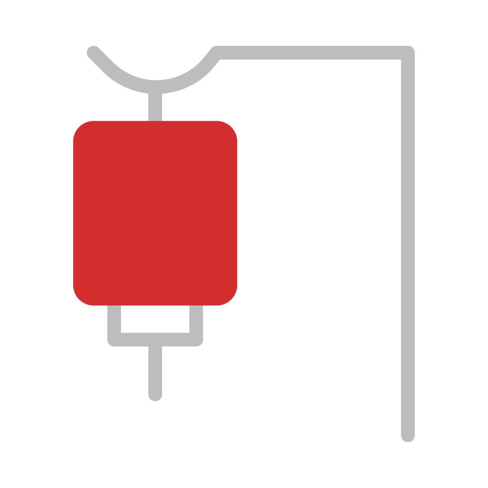 Medical icon red grey illustration vector