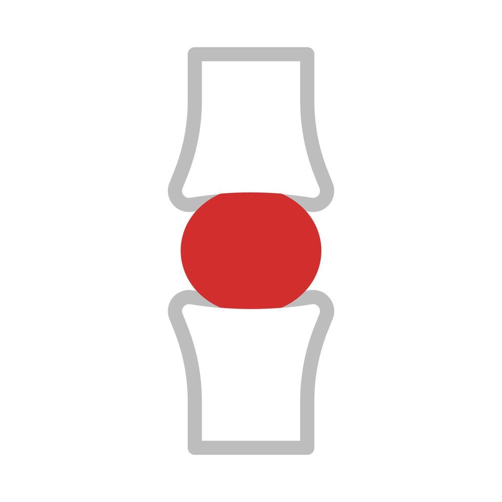 Medical icon red grey illustration vector