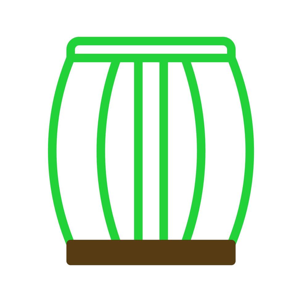 Tabla drum icon. Concept of traditional Indian music and percussion. vector