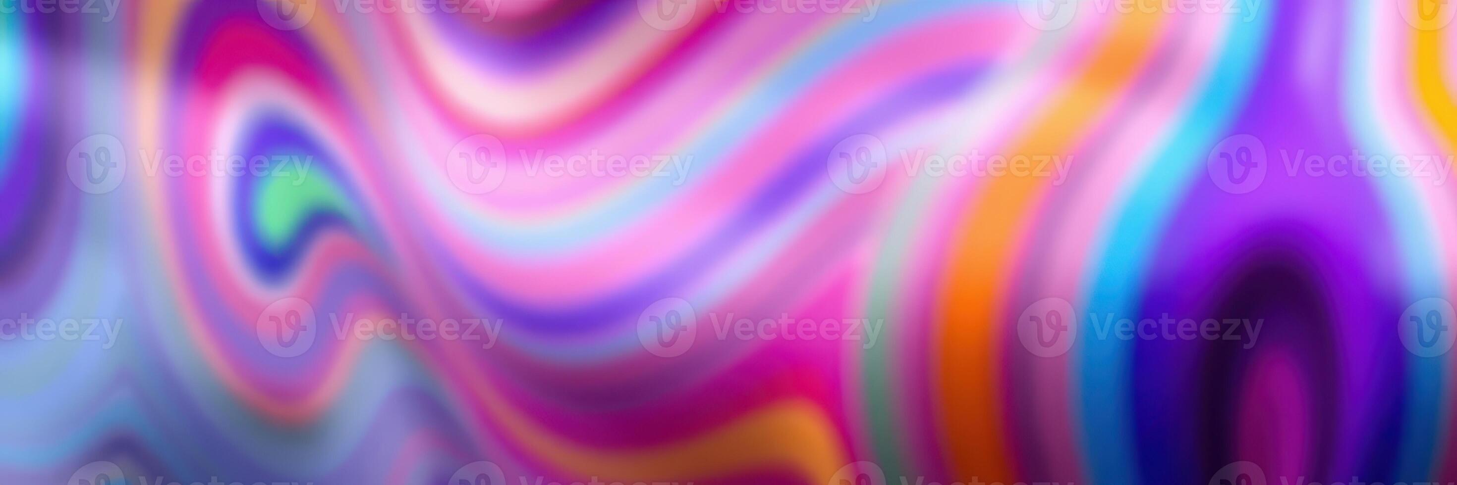 Colorful abstract waves swirl in a vibrant pattern, creating a mesmerizing visual experience in bright hues photo