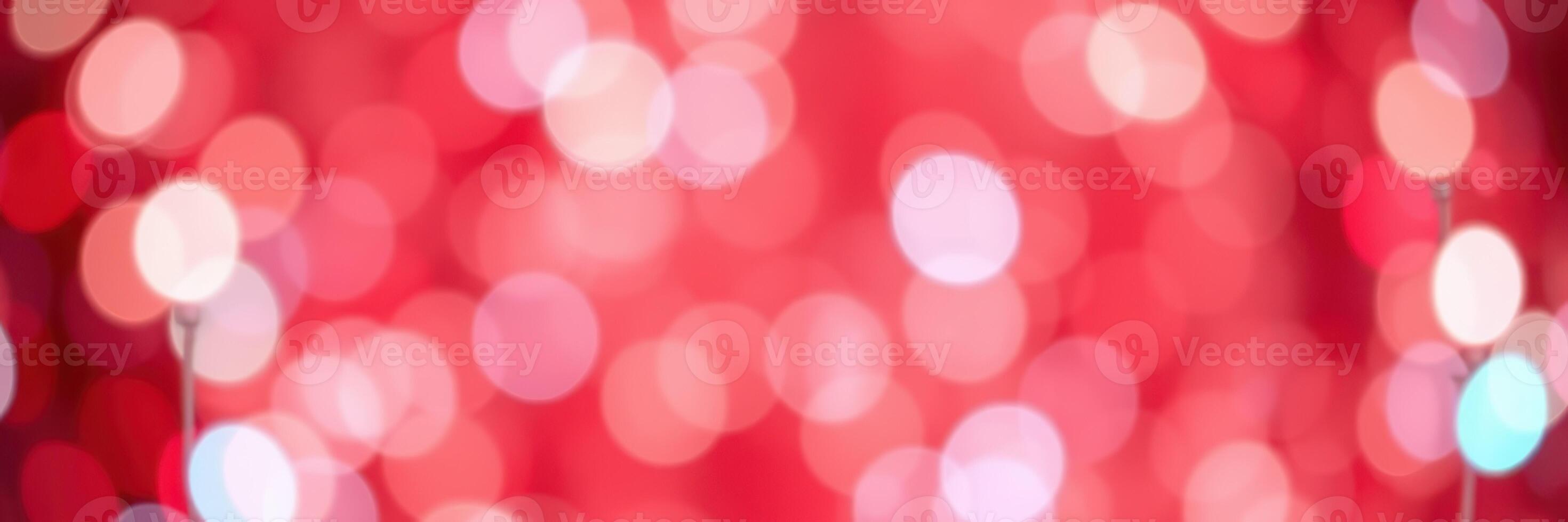 Vibrant red bokeh lights create a festive atmosphere for celebrations and events in a creative backdrop photo