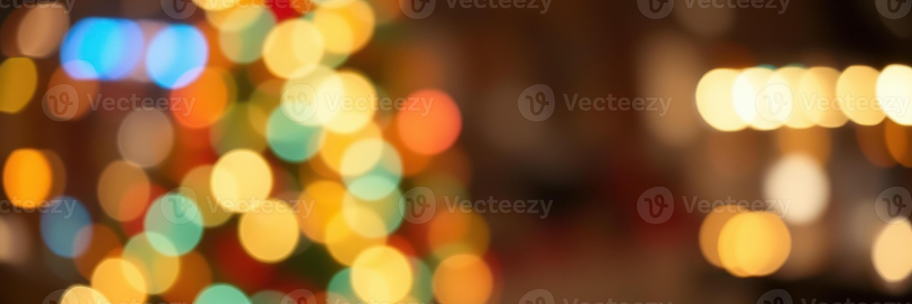 Colorful holiday lights create a festive atmosphere in a cozy indoor setting during the Christmas season photo