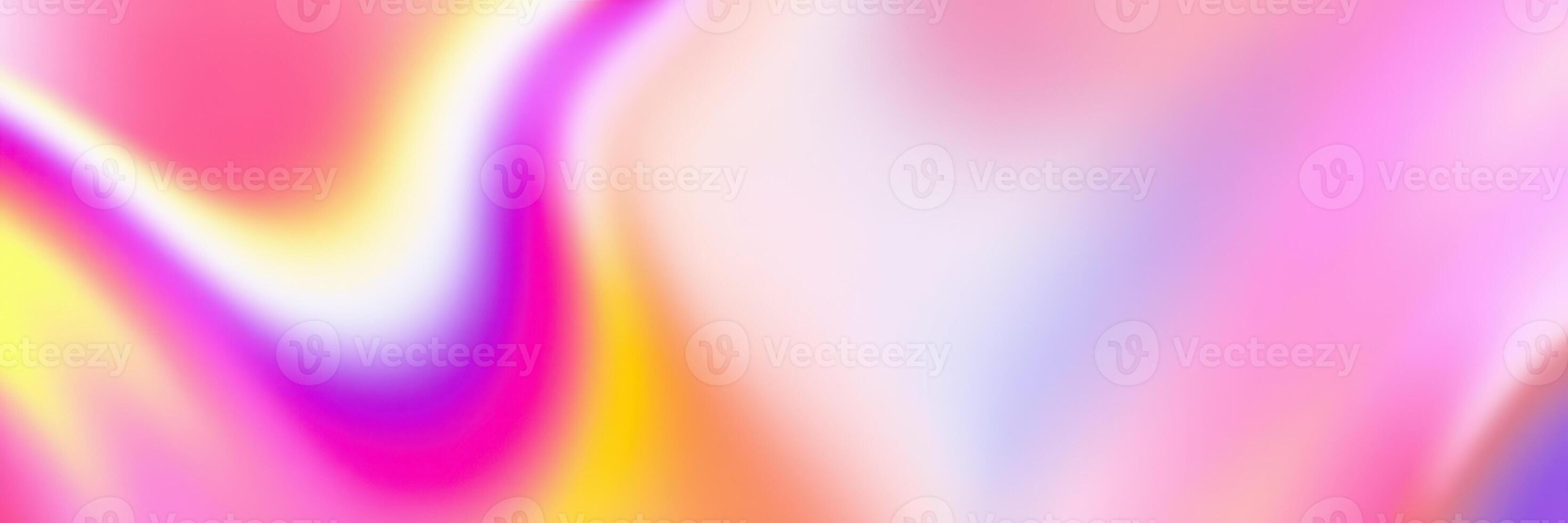 Colorful abstract background with smooth gradients in pink, yellow, and purple tones creating a dreamy effect photo