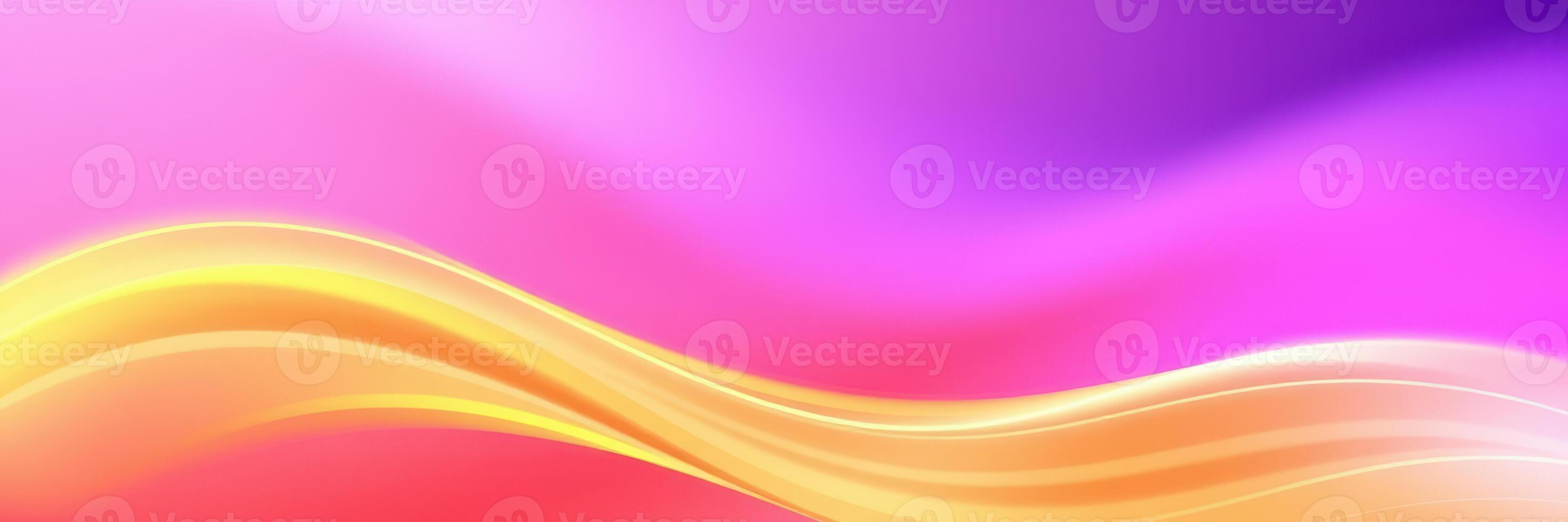 Colorful abstract background with smooth flowing lines that create a serene and vibrant atmosphere photo