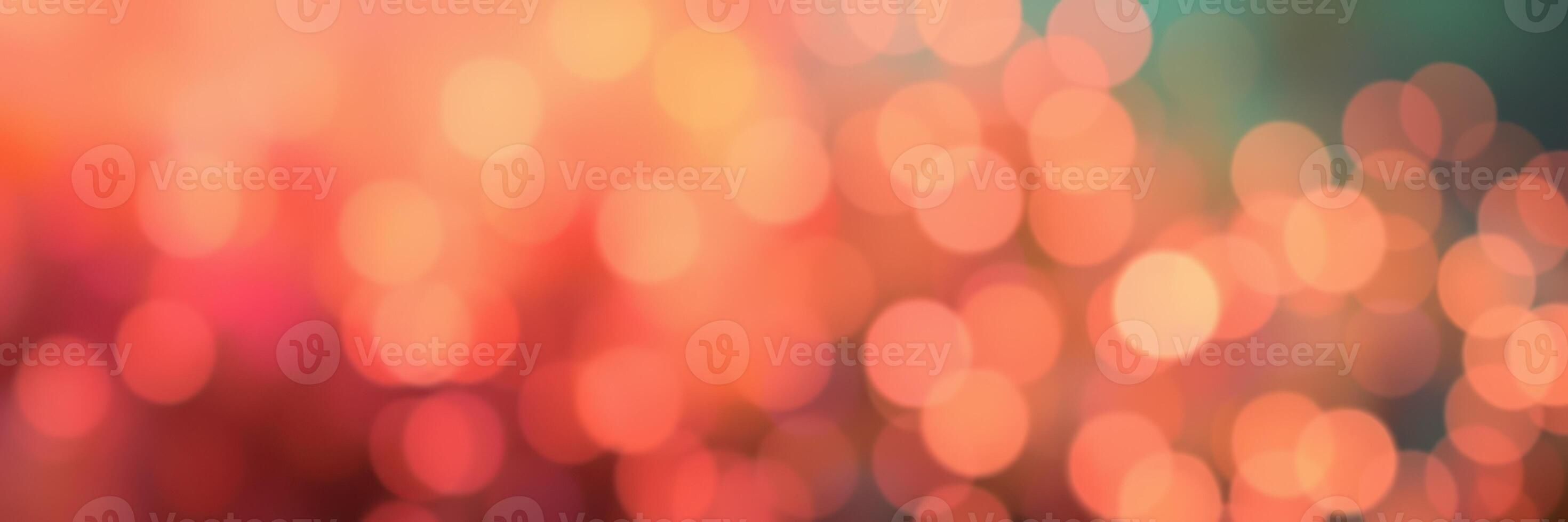 Colorful bokeh effects create a dreamy atmosphere in a soft, blurred background setting photo