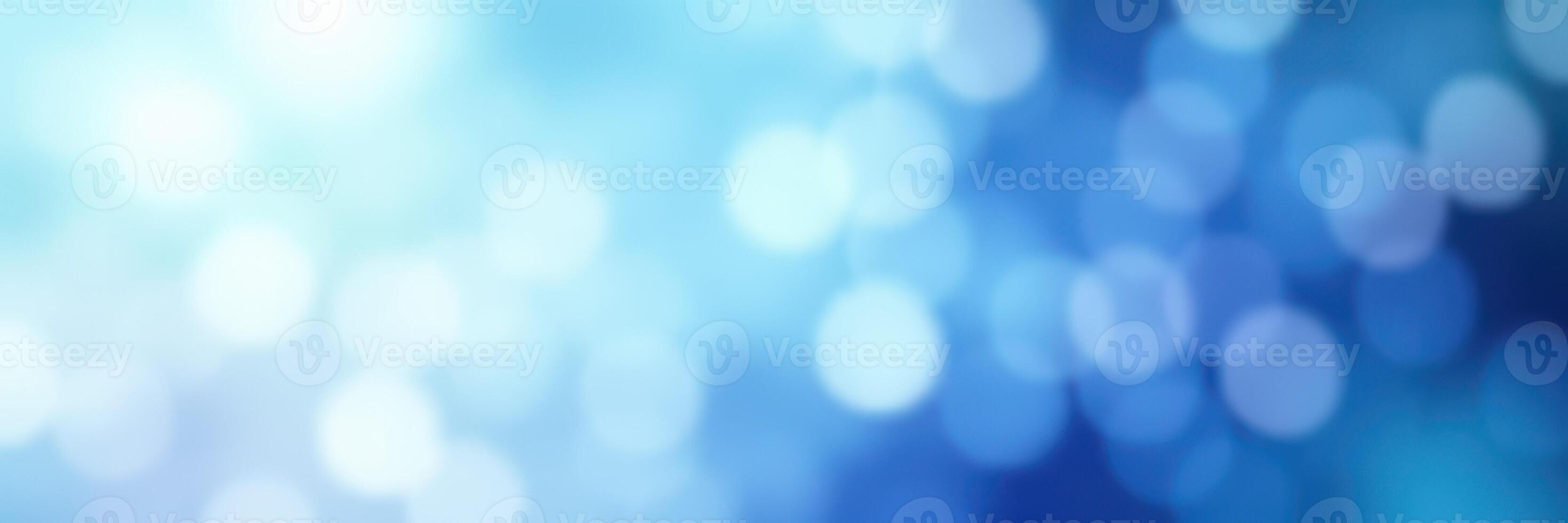 Soft blue bokeh lights create a calming atmosphere for relaxation and creativity photo