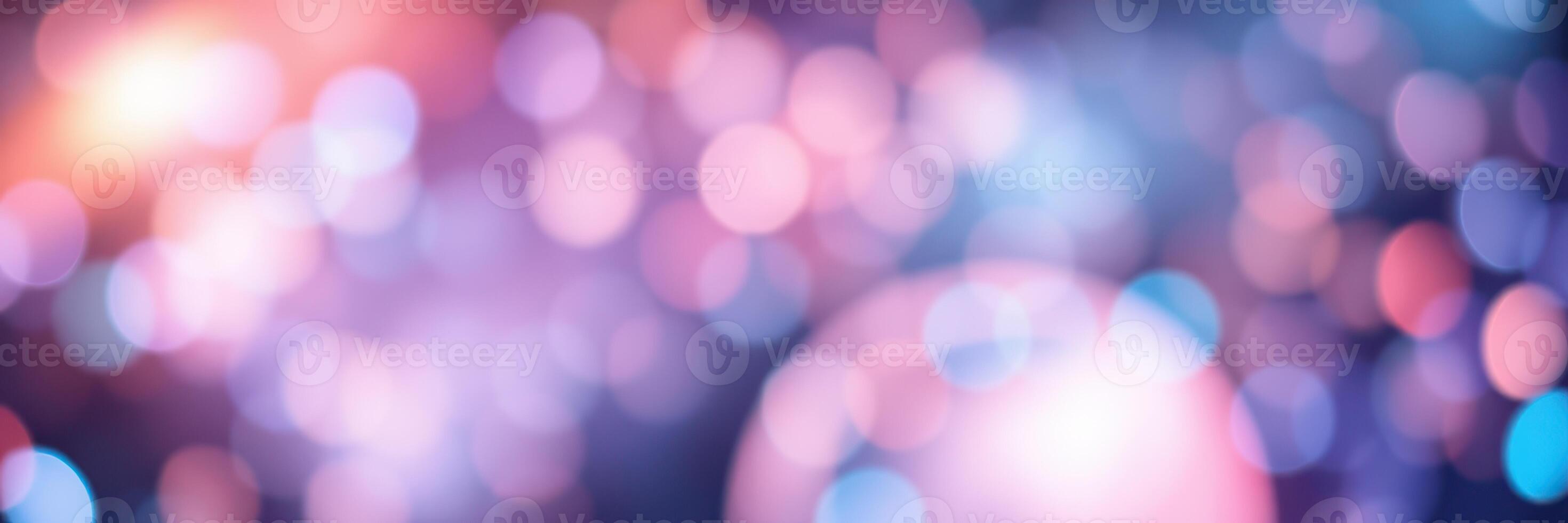 Colorful abstract bokeh background with vibrant lights creating a dreamy atmosphere at a night celebration photo
