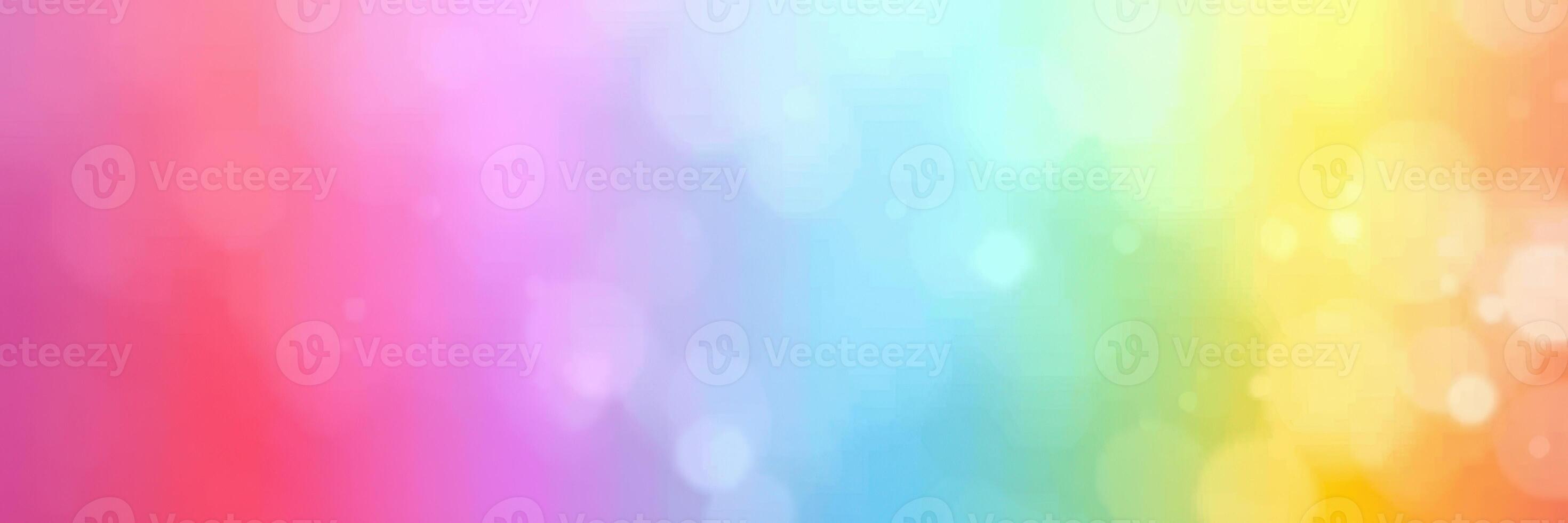 Colorful abstract background featuring a blend of vibrant hues creating a dreamy atmosphere and soft visual effects photo