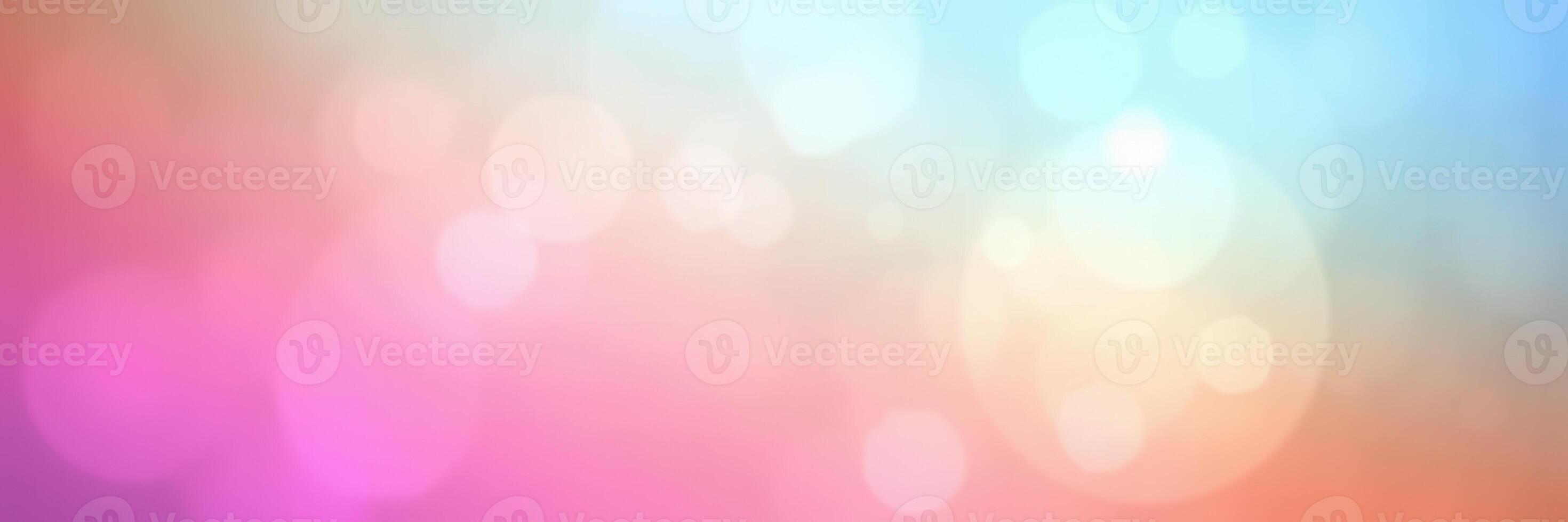 Colorful abstract background with soft bokeh effect creating a dreamlike atmosphere for creative projects photo