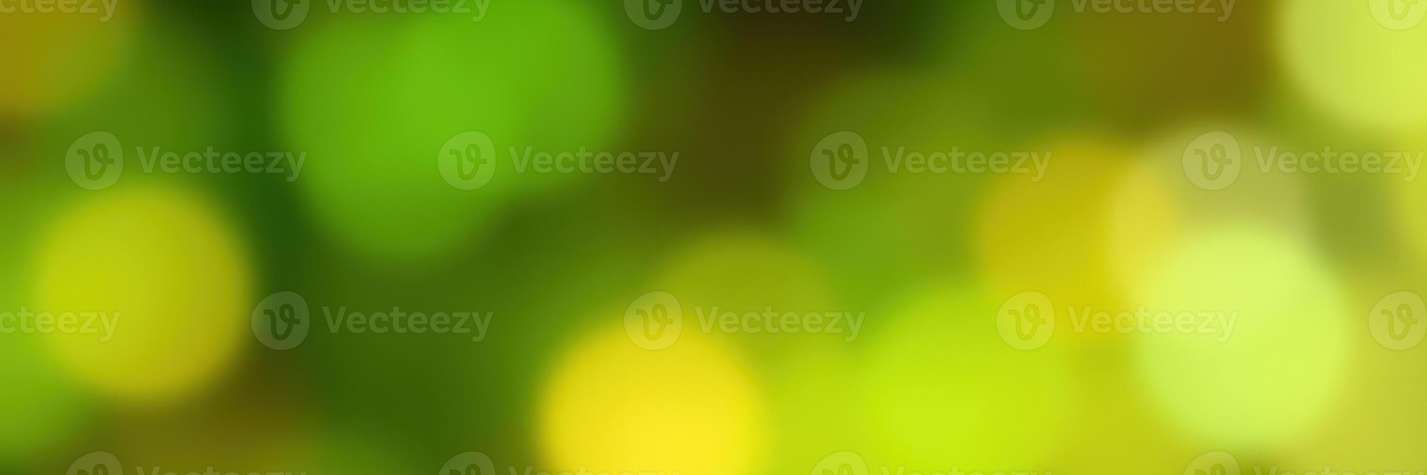 Colorful bokeh background creates a serene and calming atmosphere in nature settings photo