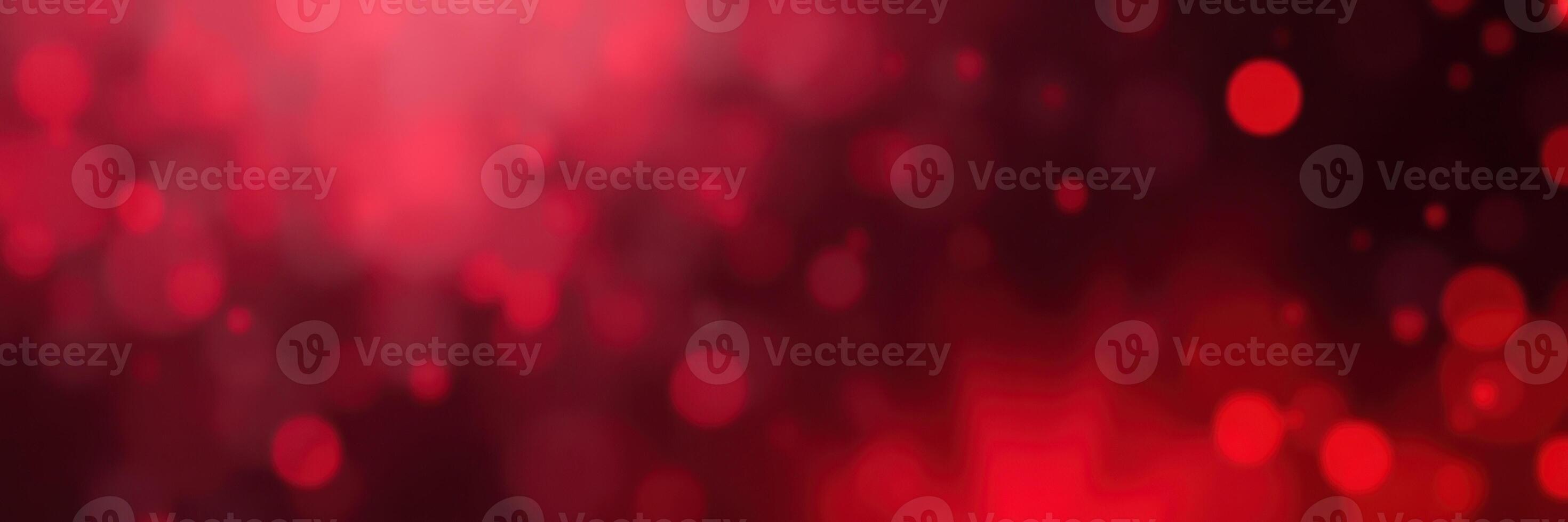 Vibrant red bokeh background creates a warm and inviting atmosphere for celebration or special occasions photo