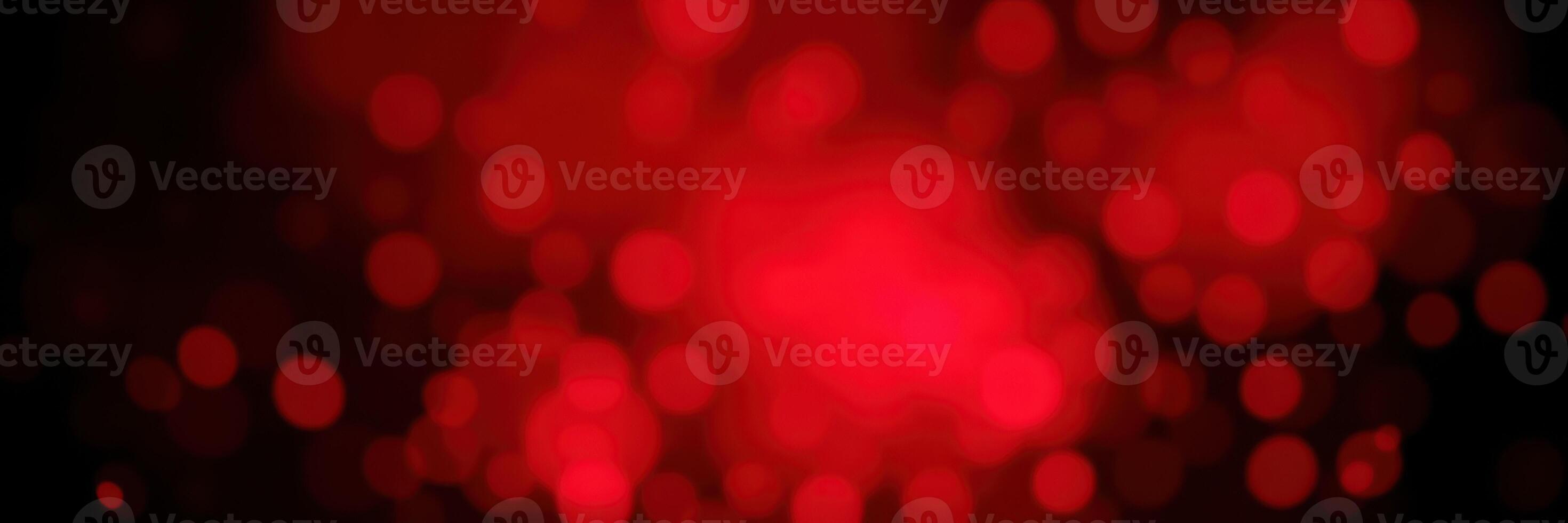 Red abstract background with soft blurred lights creating a warm and vibrant atmosphere for design projects photo