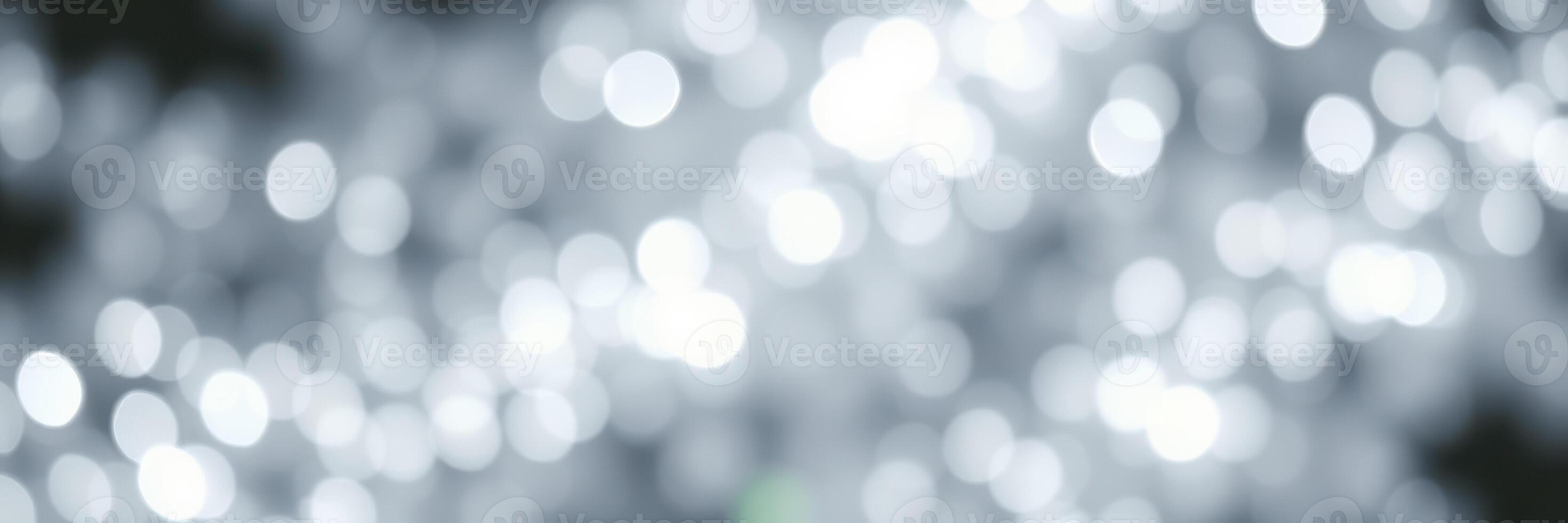 Soft bokeh lights create a dreamy atmosphere for a festive celebration at night photo