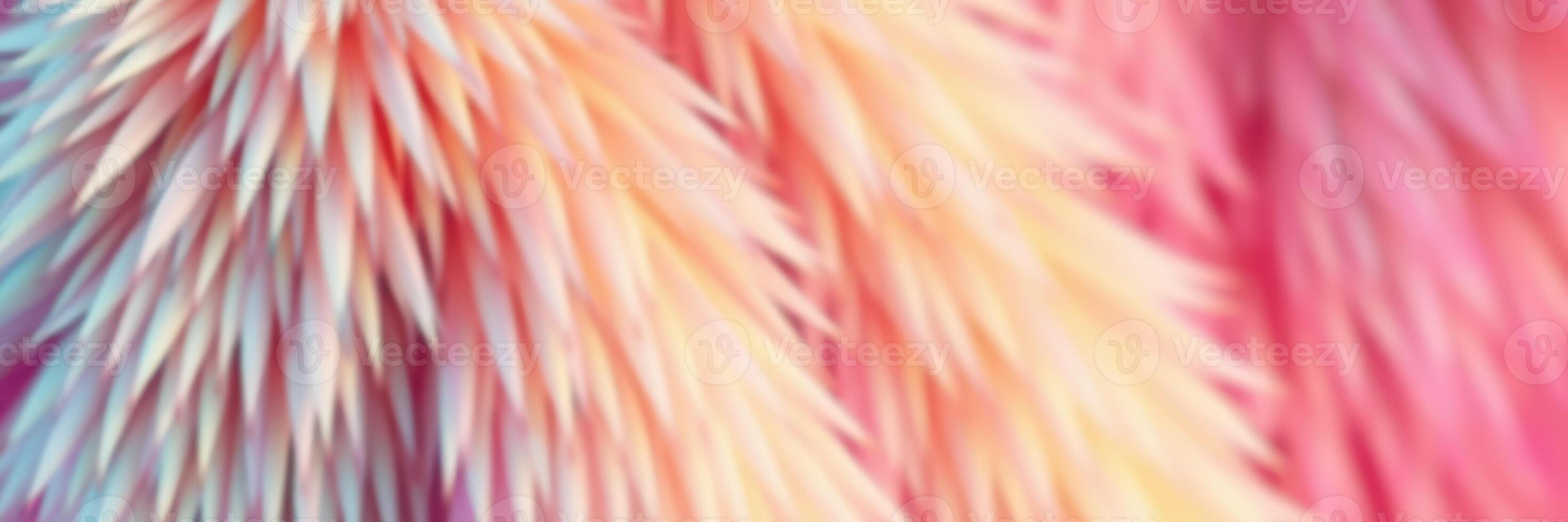 Colorful, textured fibers create a vibrant backdrop in a modern artistic setting photo