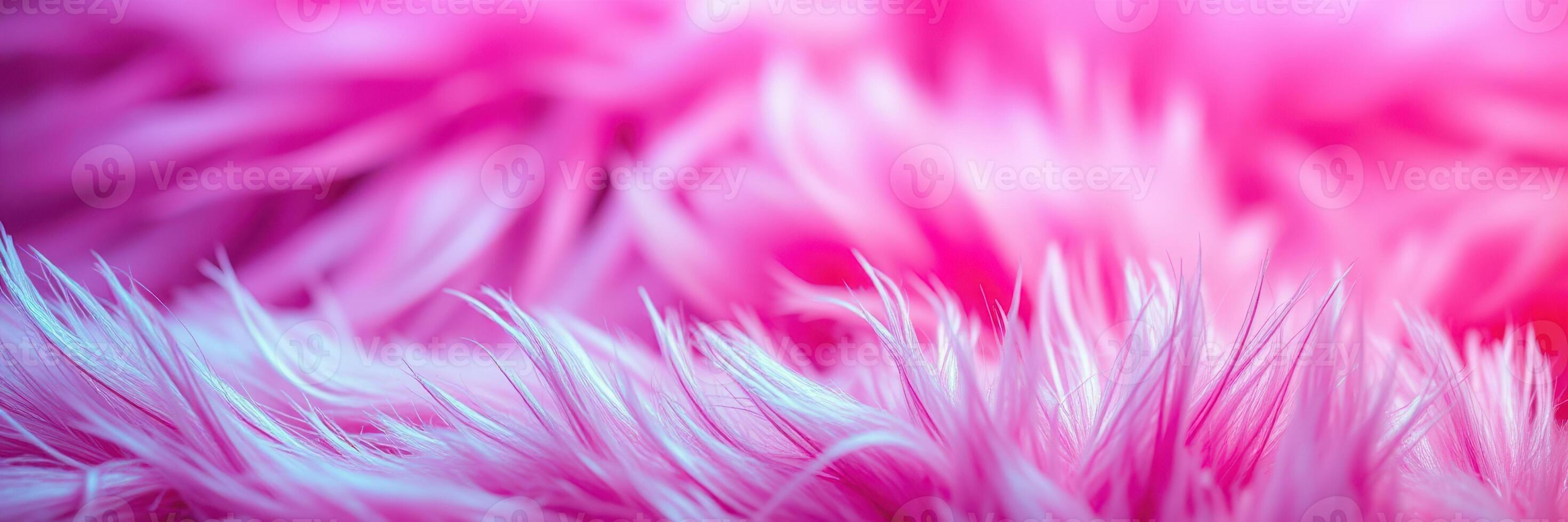 Bright pink fluffy texture creates a vibrant atmosphere in a colorful setting photo