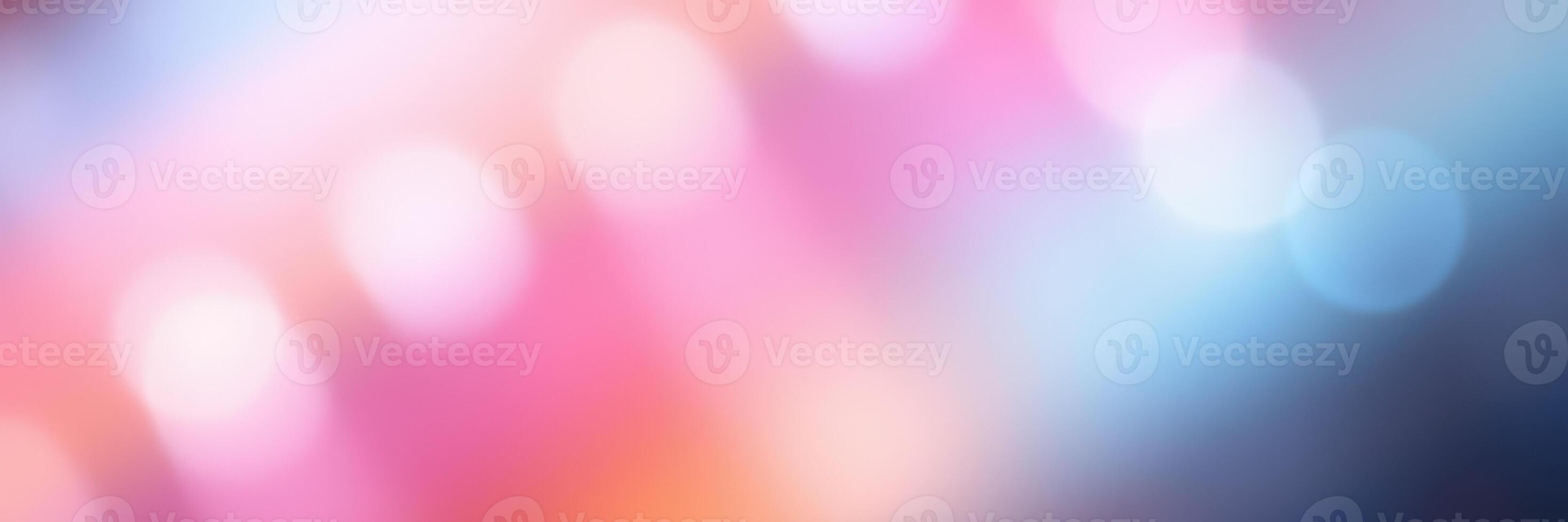 Colorful bokeh lights create a dreamy background atmosphere for creative projects at night photo