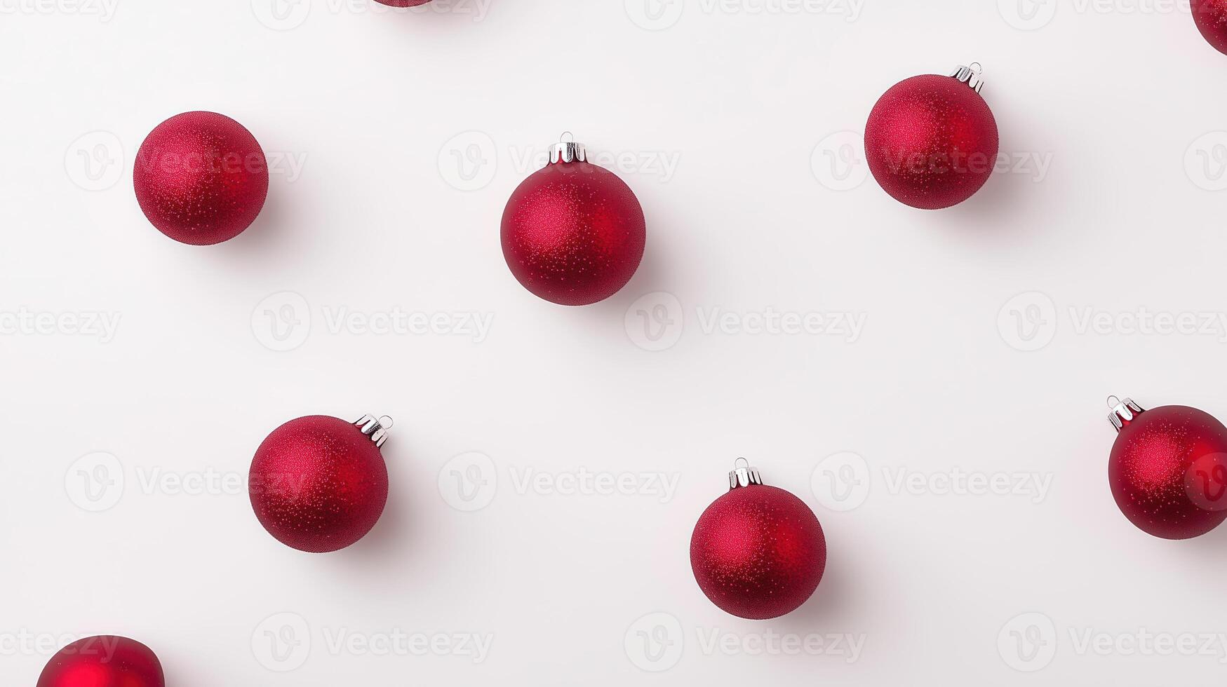 Neumorphic Christmas Themed Buttons on Festive Shopping Card for Holiday Marketing and Design Use with Elegant Red Ornaments in Minimalist Style Ideal for Seasonal Branding Aesthetics photo