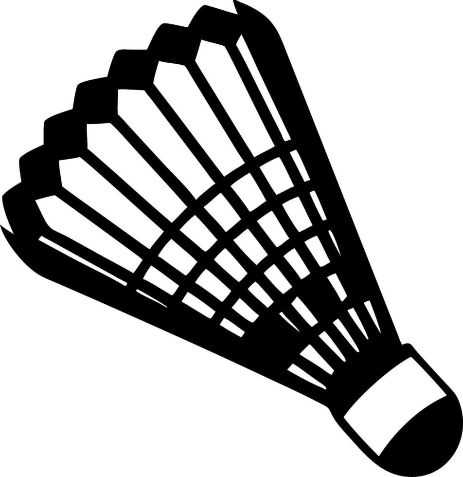 Badminton Shuttlecock Illustration for Sports and Recreation Design vector