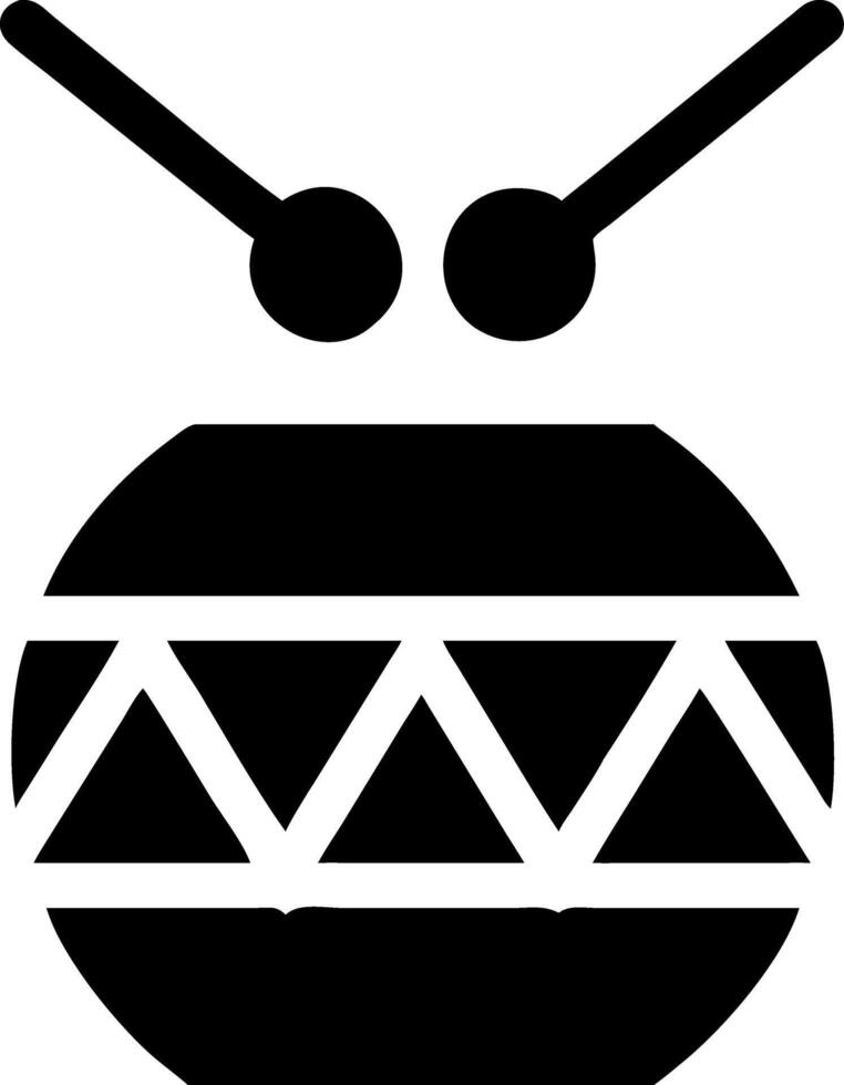 Black Geometric Abstract Robot Face Illustration for Modern Design Concepts vector